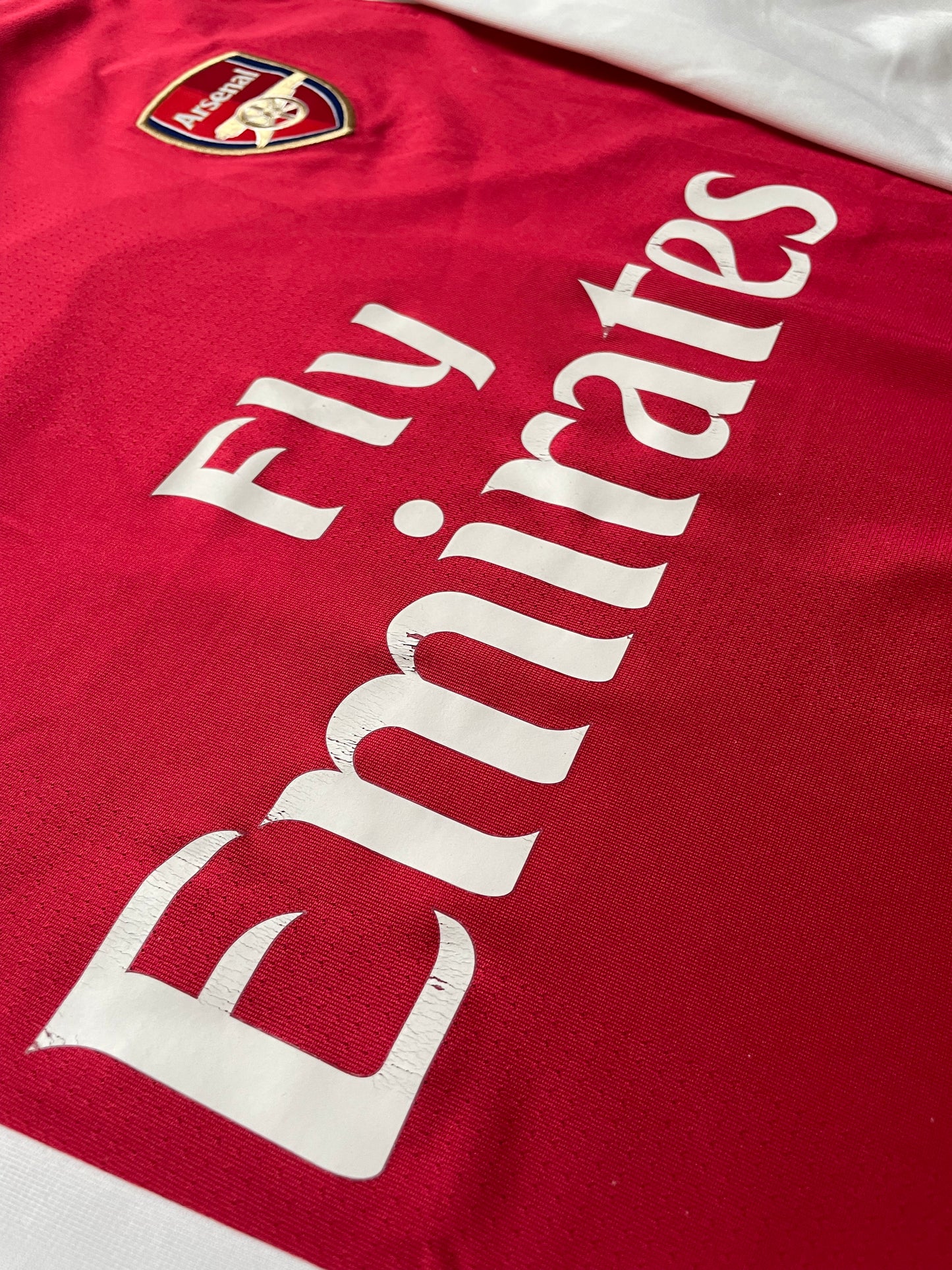 2010/11 Arsenal Home Shirt L/S "Fabregas" - 8/10 - (M)