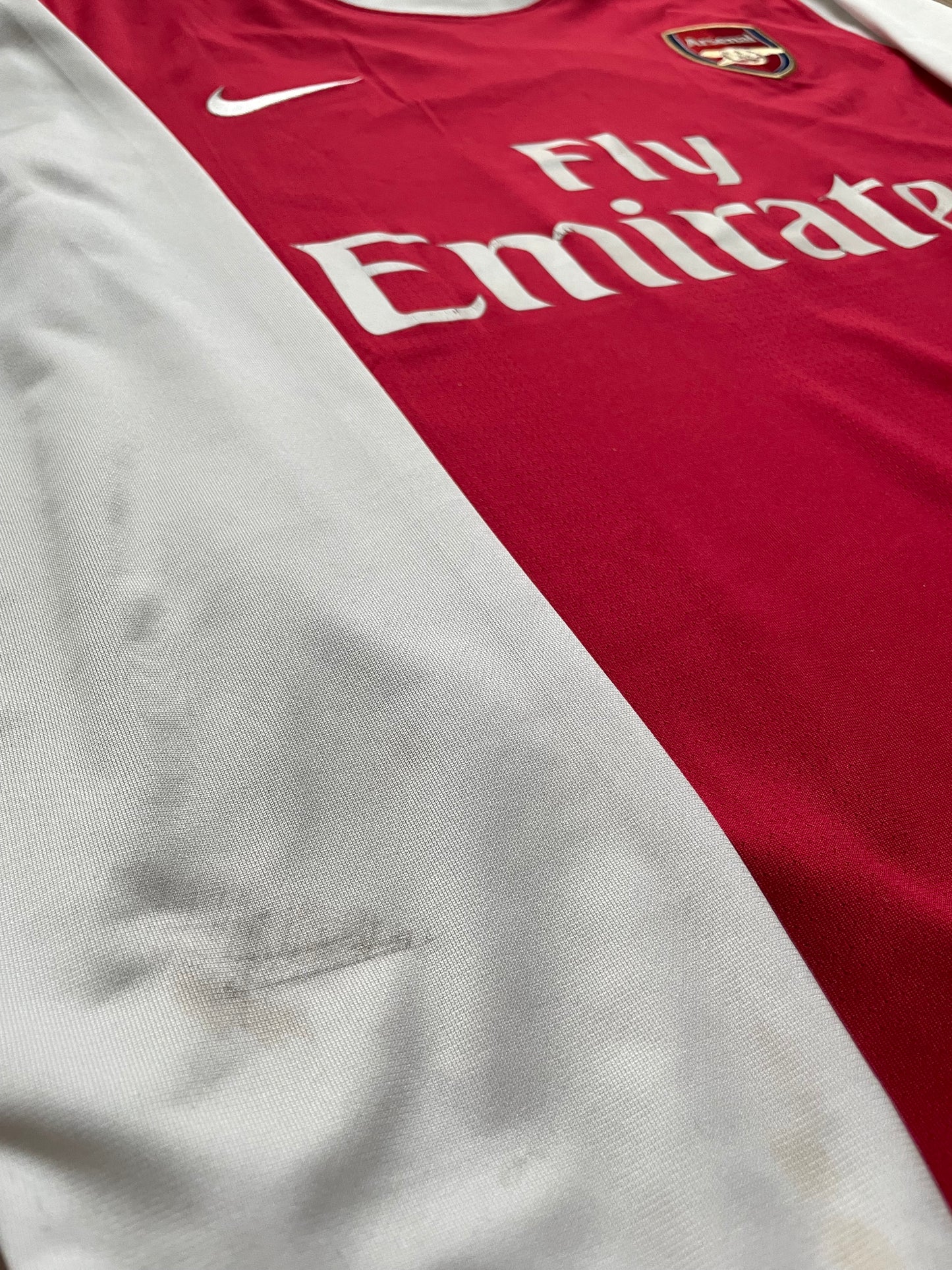 2010/11 Arsenal Home Shirt L/S "Fabregas" - 8/10 - (M)