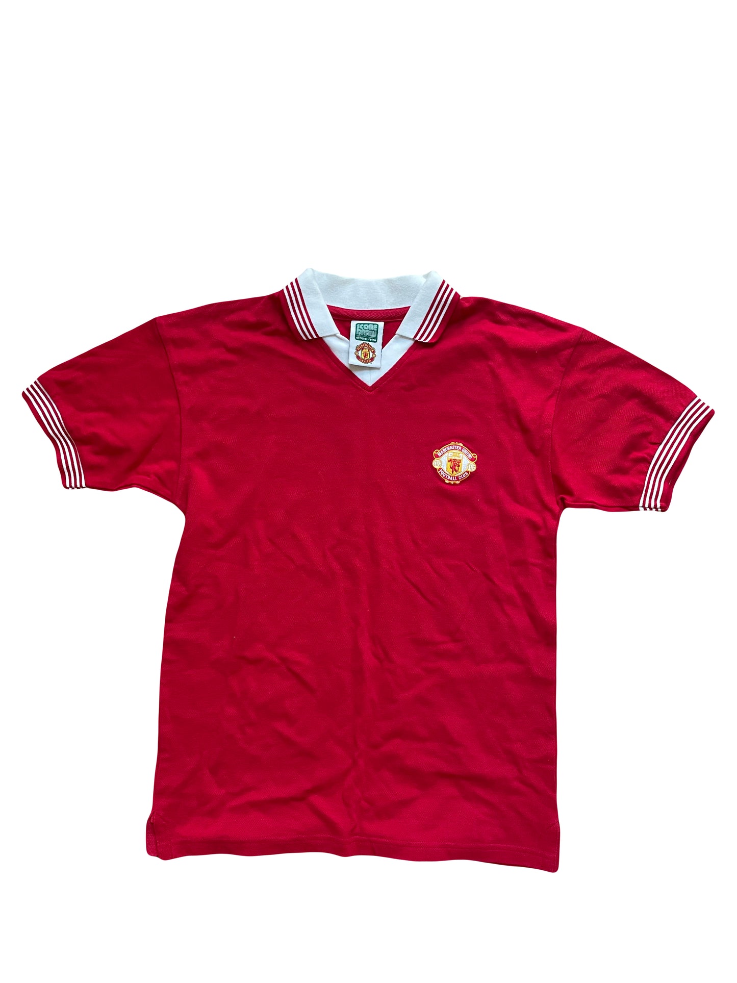 1977/80 Score Draw Reissue Manchester United Home Shirt - 9/10 - (S)