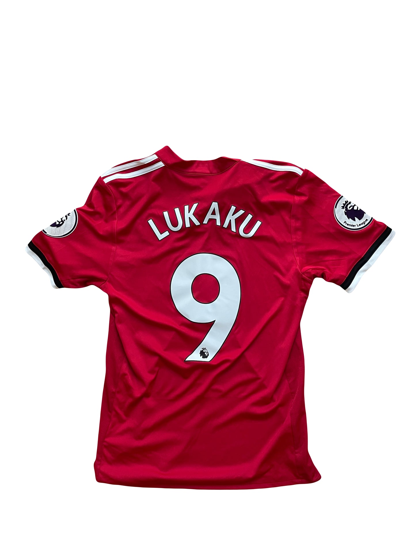 2017/18 Manchester United Home Shirt ”Lukaku” #9 - 9/10 - (S)