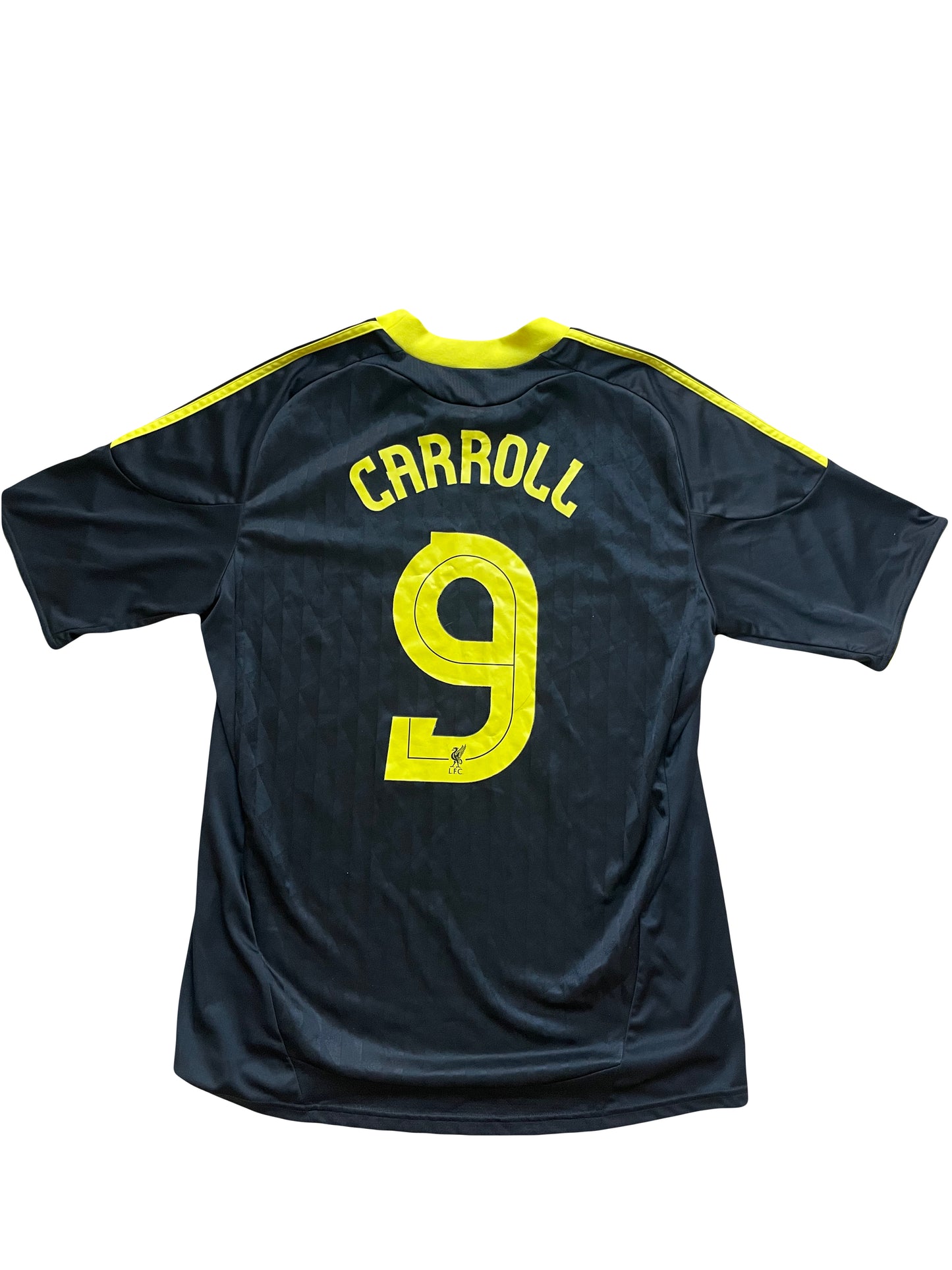 2010/11 Liverpool Third Shirt ”Carroll” #9 - 7/10 - (L)