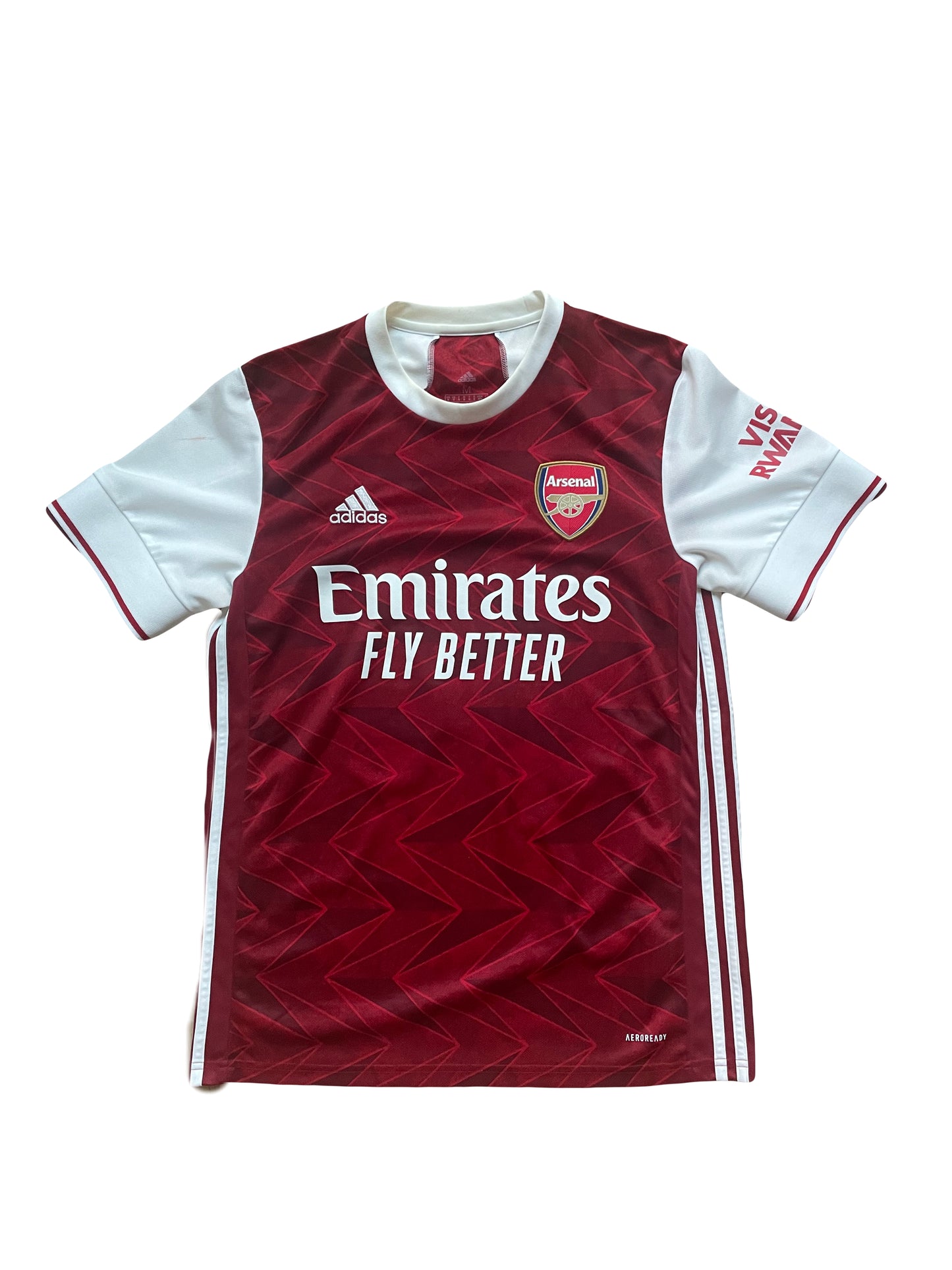 2020/21 Arsenal Home Shirt "Aubameyang" #14 - 7/10 - (M)