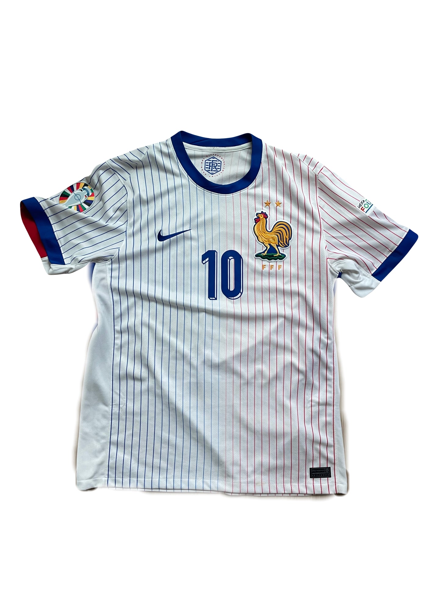 2024/25 France Away Shirt ”Mbappe” #10 - 9/10 - (L)