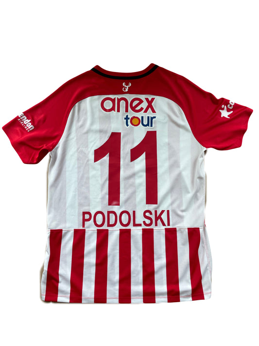 2019/20 Antalyaspor Home Shirt "Podolski" #11 - 10/10 - (L)